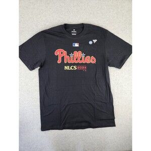 Philadelphia Phillies NLCS 2024 T-Shirt‎ Baseball Fan Fanatics MLB  Adult Large